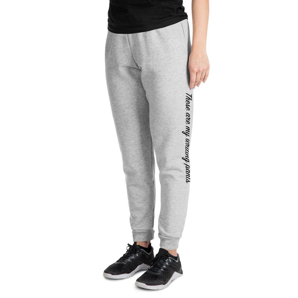 joggers with writing on bum