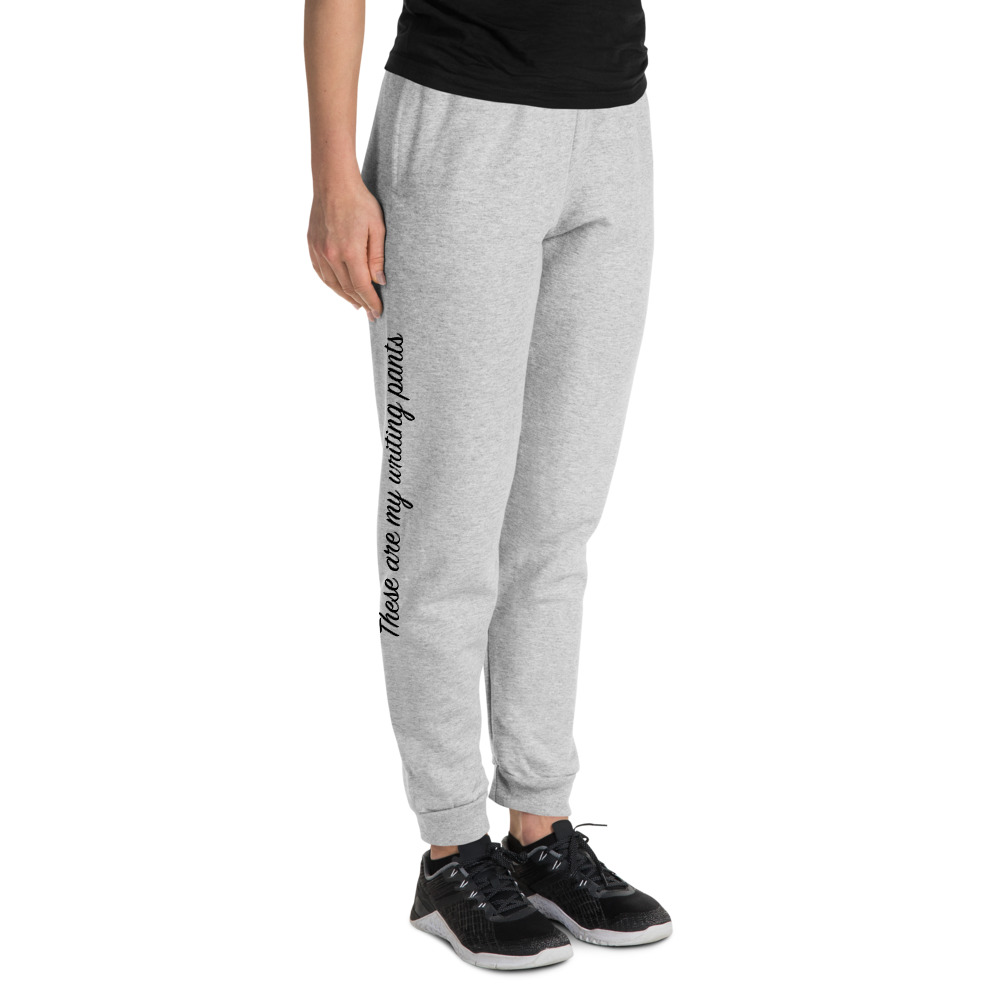 joggers with writing on bum